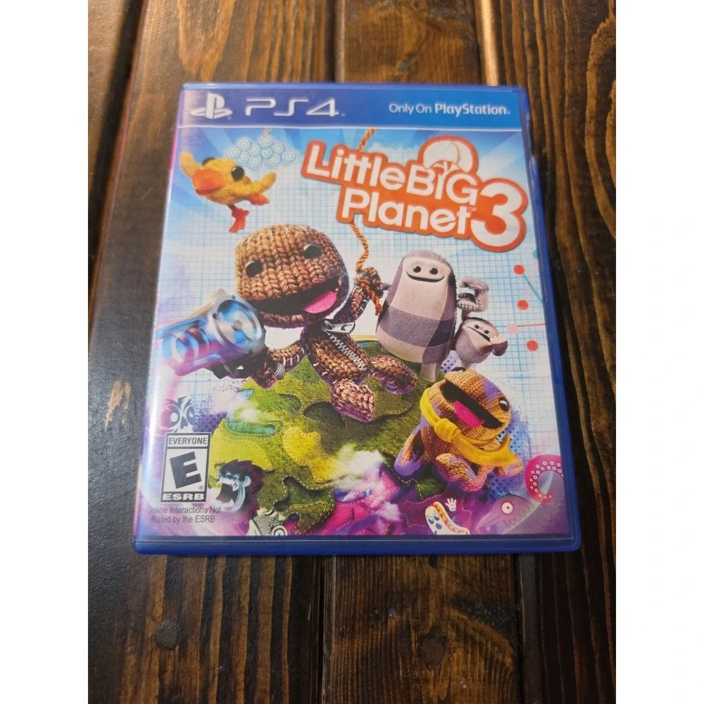 Little Big Planet 3 PS4 Playstation 4 Case and Disk